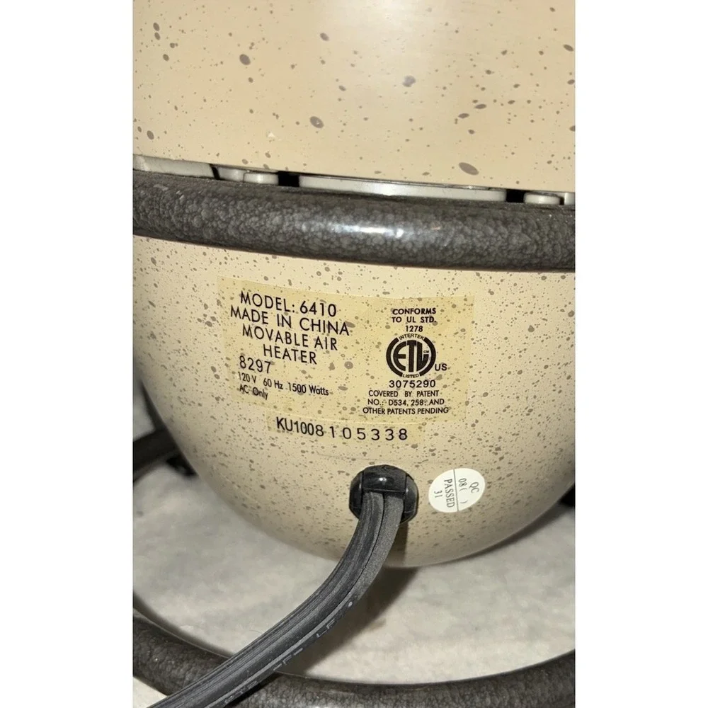 Lasko Designer Series Ceramic Space Heater Tan 1500W 16